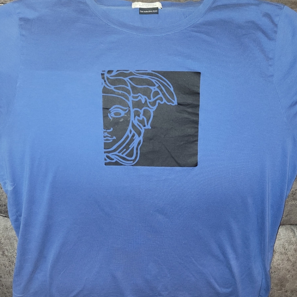 2016 Versace Medusa Head Blue/Black Colorblock